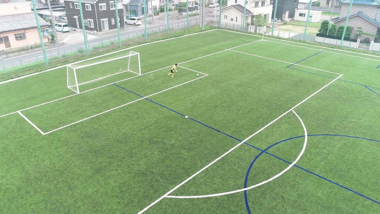 東京成徳大学深谷高校サッカー部練習・試合風景 ドローン空撮動画 V2