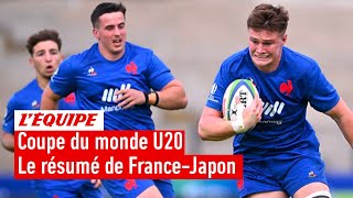 Coupe Du Monde U20 - Les Bleuets Pulvérisent Le Japon Pour Lancer Parfaitement Leur Tournoi