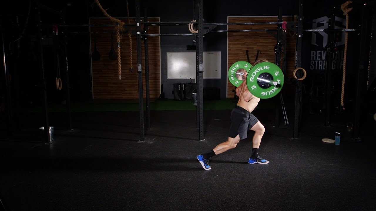 Back Rack Walking Lunge YouTube