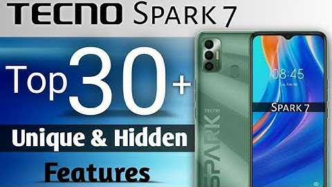 Tecno Spark 7 | Top 30+ Unique And Hidden Features | Best Battery Smartphone In Just 7499/- Only