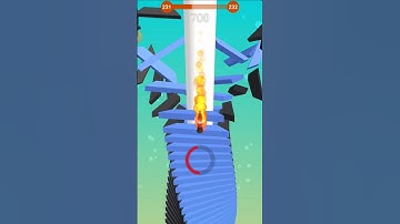 Stack Ball Crush 3D IN Level 231-232 #gaming #stackball3dplay #stackball3dgameplaylevelscross200