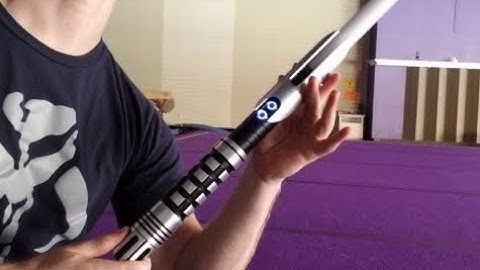 Crystal Focus X Spin test in my Saberforge ASP Dream Saber!