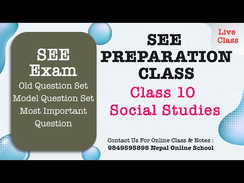 Unit 7 | Our Past | Class 10 | Social Studies | SEE | SEE Preparation Class | Nepal Online School