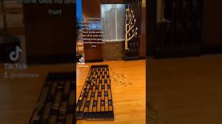 something shocking happened on Shabbat @ Chabad synagogue... doors to the ark came crashing down!