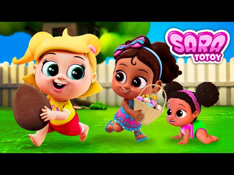 Zeichentrick für Kinder | Saras Geschichten!! | Die große Ostereiersuche!