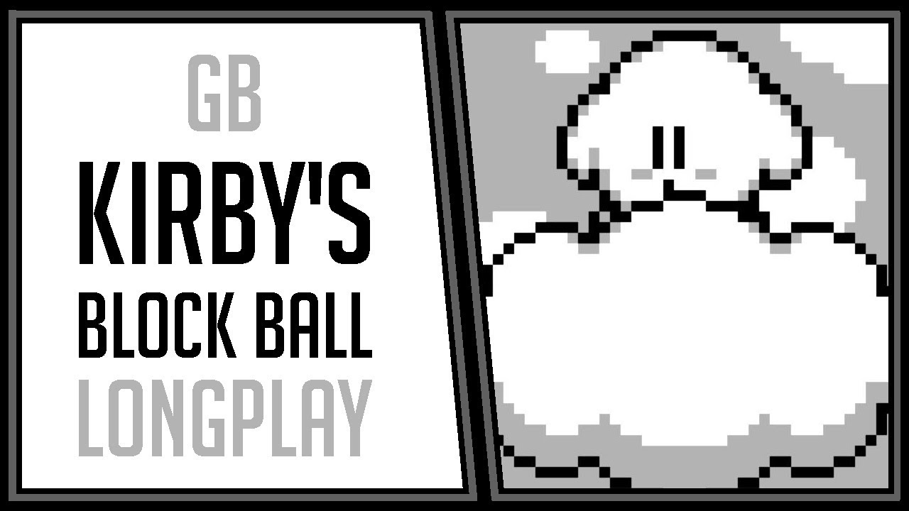 Kirby's Block Ball (Best Ending) | GB | Longplay | Walkthrough #1 ...