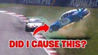 Porsche Carrera Cup Crash - Did I Cause It?