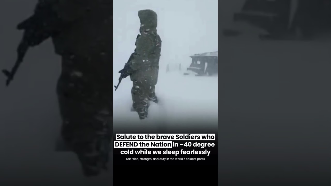 Standing firm in temperatures as low as -40 Degress | 