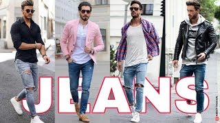 OUTFITS DE HOMBRES CON JEANS DE MODA 2022