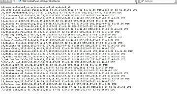 #362 Exporting CSV and Excel