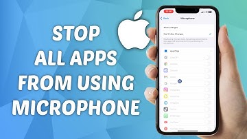 How to Stop All Apps from Using Microphone on iPhone