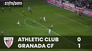 ⚽️ [Liga 11/12] J14 I Athletic Club 0 - Granada CF 1 I LABURPENA