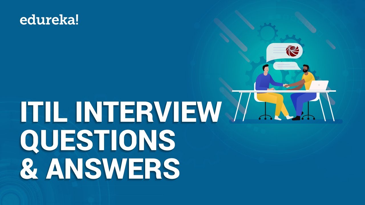 Top 50 ITIL Interview Questions and Answers | ITIL® Foundation Training | Edureka