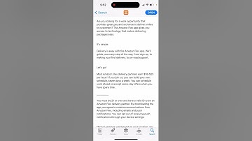 Amazon Flex app - how to install on iPhone?