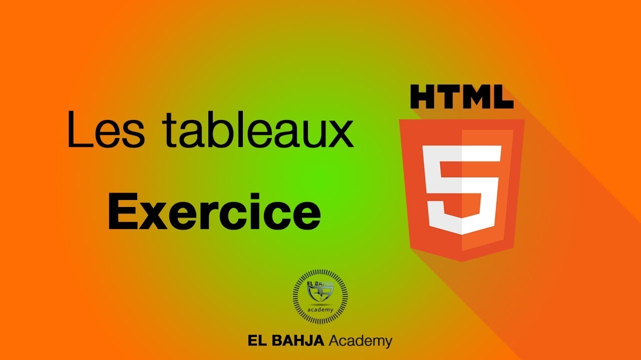 38 - Les tableaux : Exercice - YouTube