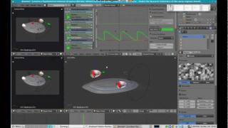 Large Blender 2.6 Tutorial 2b - Star Trek based Spaceship - The Warp Engines