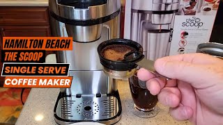 Hamilton Beach Scoop Single-Serve Coffee Maker | Single-Serve Coffee Maker Review | Coffee Maker