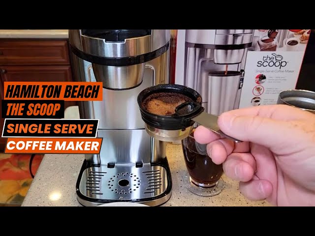 Hamilton Beach Scoop Single Serve Coffee Maker Review 2024