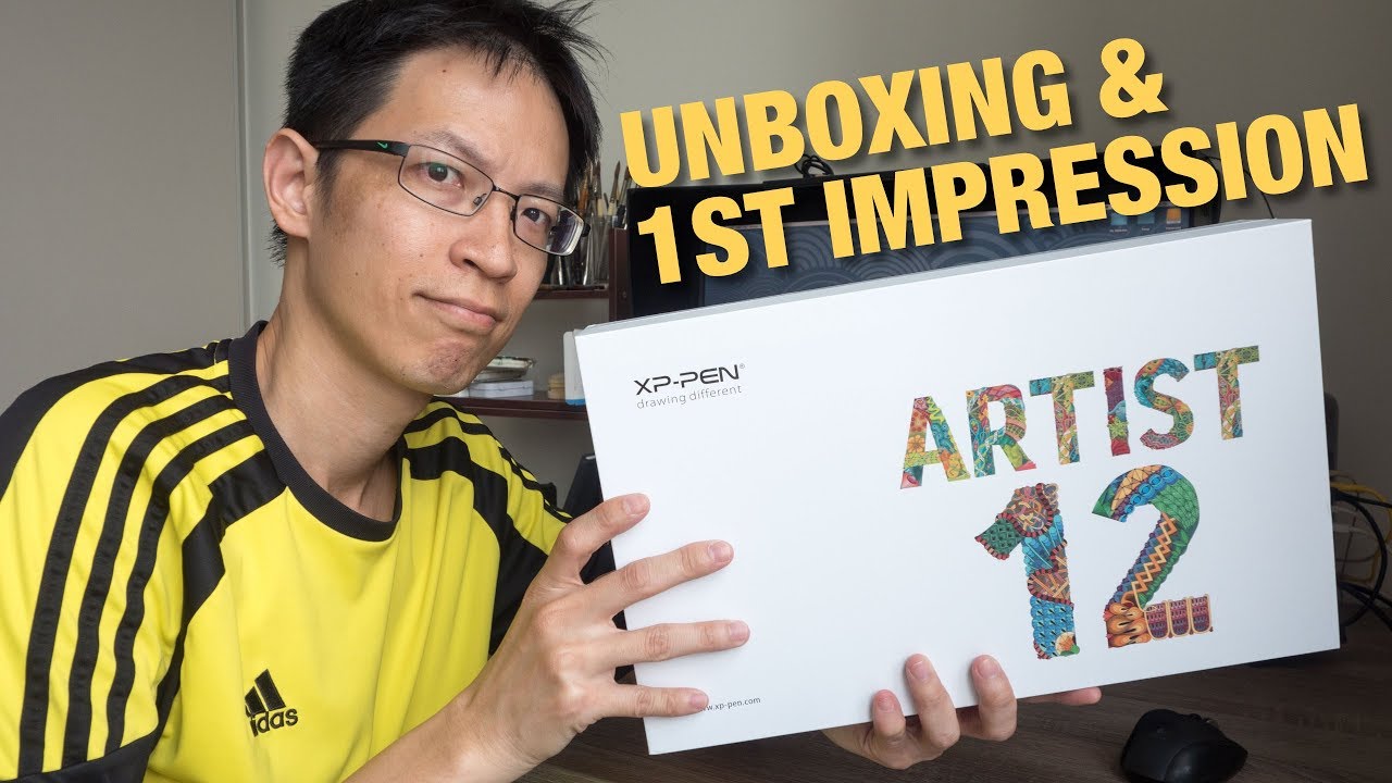 XP Pen Artist  Pen Display Unboxing & First Impression