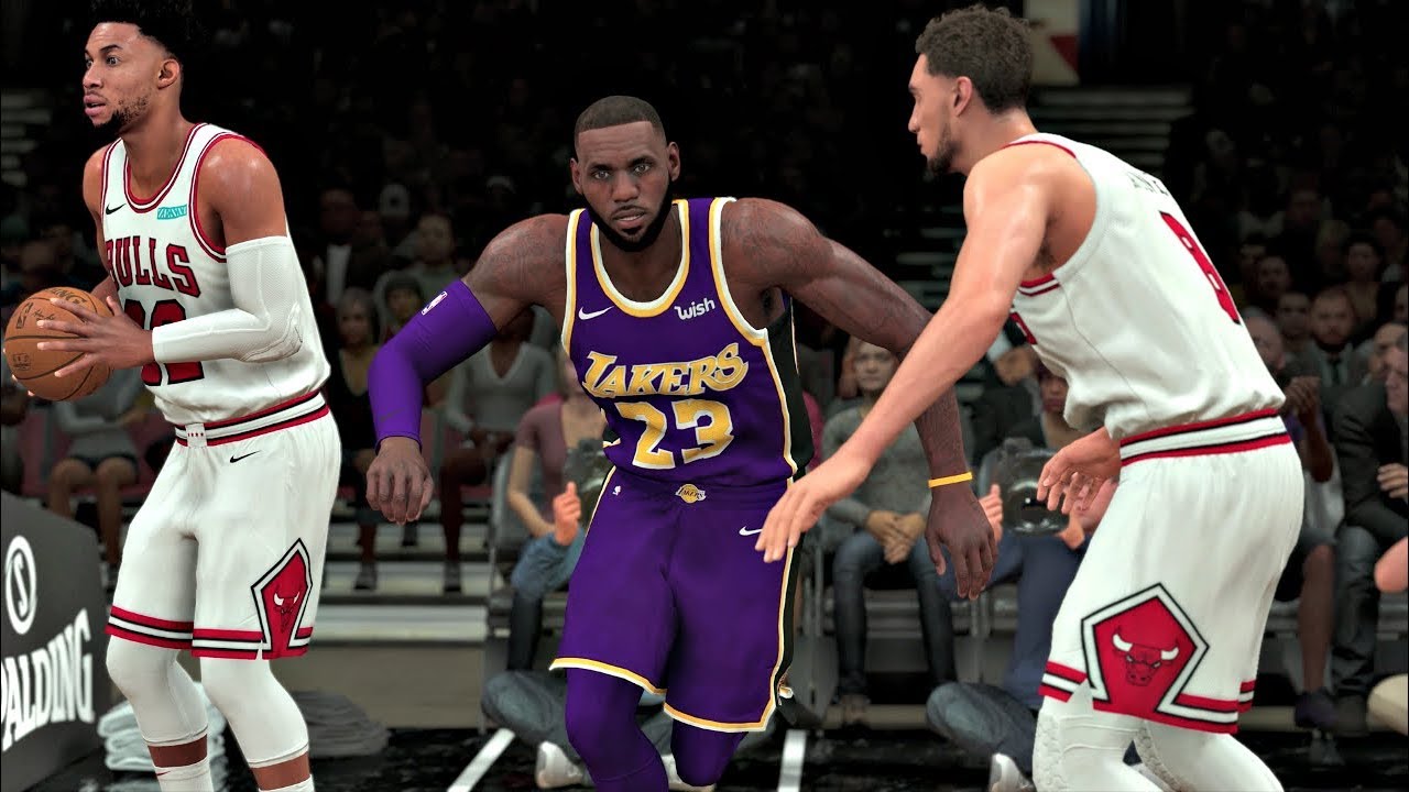 NBA 2K20 Gameplay Los Angeles Lakers vs Chicago Bulls NBA 2K20 Gameplay Los Angeles Lakers vs Chicago Bulls