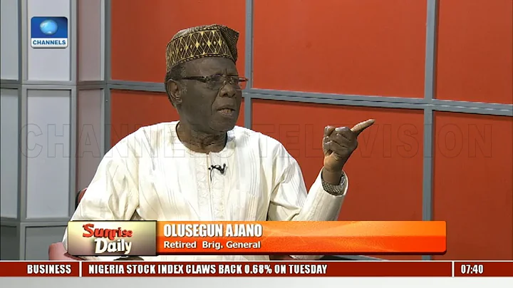 Boko Haram Insurgency Is Not A One Time Defeat - Olusegun Ajano Pt.3 |Sunrise Daily|