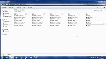 Windows 7 Selecting Multiple Files with Checkboxes