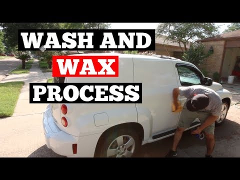 Timelapse How To Wash And Wax Your Car Youtube