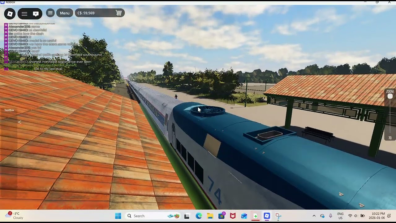 Roblox RSU railfanning