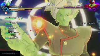 DRAGON BALL XENOVERSE 2 Fused Zamasu vs Cell Max