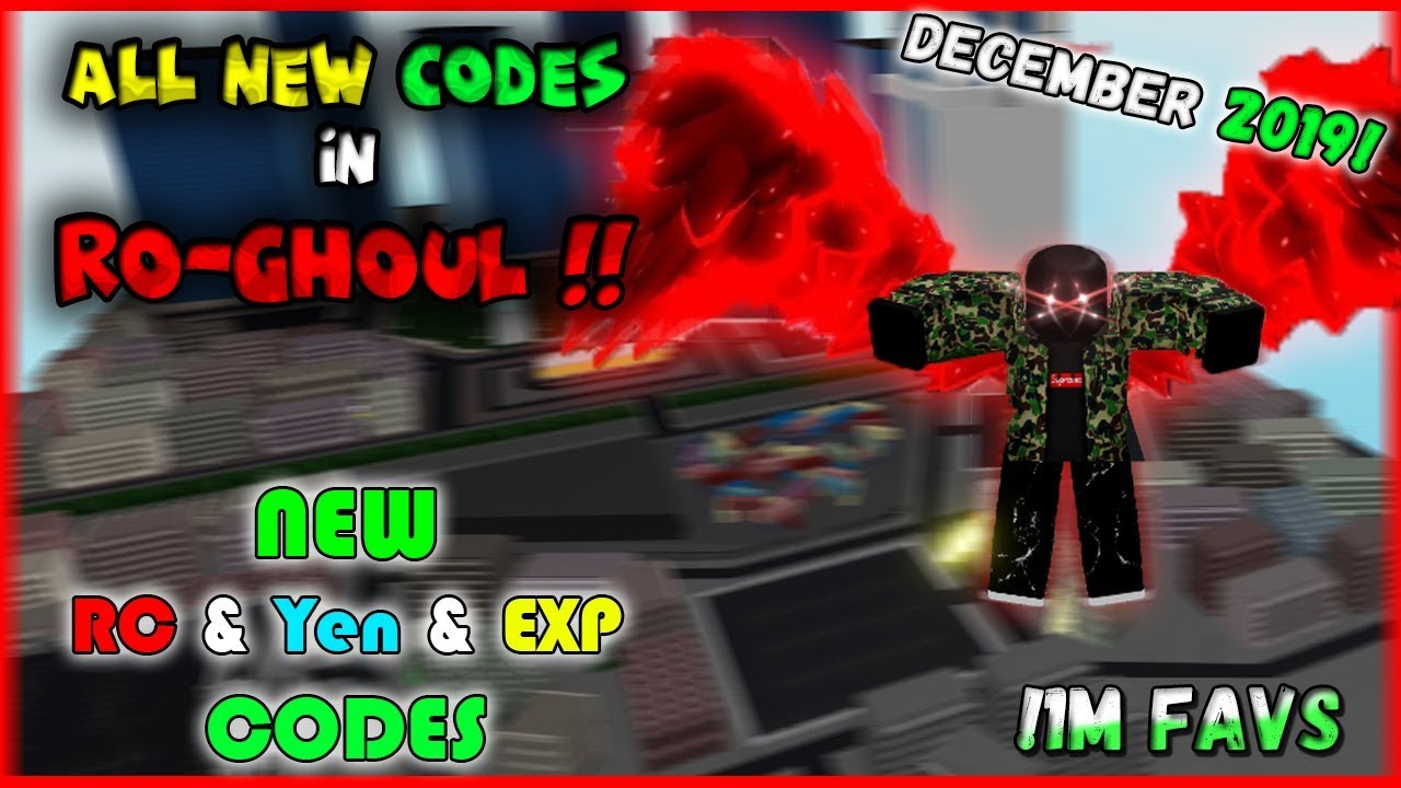Ro Ghoul New Codes November