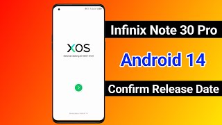 Infinix Note 30 Pro XOS 14 Android 14 Update New Features | Infinix Note 30 Pro New Update | XOS 14