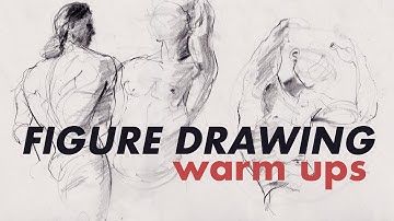 Easy Warm Up Exercise - GESTURE DRAWING