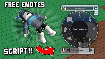 FE FREE Emotes Wheel SCRIPT 