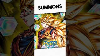 Painful Summons For New Transforming Ssj3 Goku Dragon Ball Legends