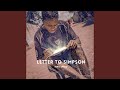 Letter To Simpson