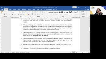 4th Quarter Grand Performance Task