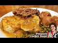 How We Make Pressure Cooker Shoulder Roast with Biscuit sopping Gravy, Southern Cooking