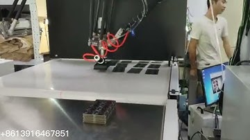Delta robot spider arm sorting machine for electronic product