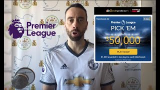 Premier League Matchweek 12 Picks & Predictions | $50,000 NBC Sports Predictor screenshot 5