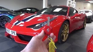 Here, i take an in-depth exterior and interior look at a ferrari 458
speciale the time of publishing, this car is for sale supervettura!
www.supervettu...