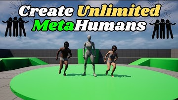 Creëer onbeperkt metamensen - Geen crashes UE 5.6