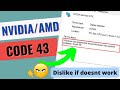 Windows has stopped this device because it has reported problem nvidia graphic card code 43