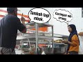 TANBOY KUN PRANK MBAK WARTEG GAK BERHENTI NAMBAH SAMPAI KAGET.