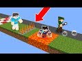 ESCAPE DAS ARMADILHAS MAIS PERIGOSAS NA CORRIDA DO MINECRAFT!!