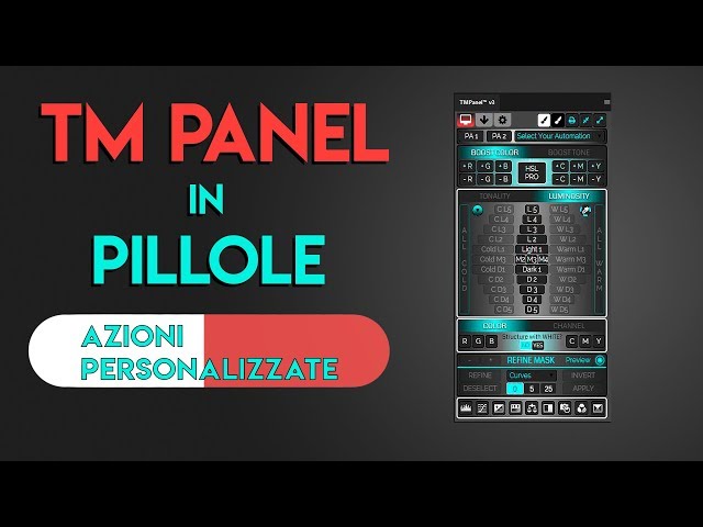 Pillole di TM Panel : Azioni Programmabili