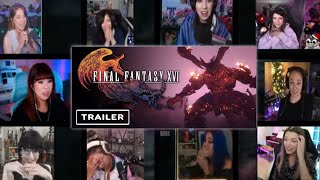 "FINAL FANTASY XVI Game Awards 'REVENGE' Trailer Reaction Mashup! 🎮"
