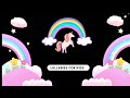 1 Hour of Relaxing Music for Babies To Go To Sleep l Rainbow night with Unicorn | Happy Kidz Hub