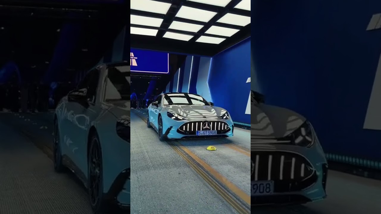 Closer Look At The Futuristic Mercedes-AMG GT Concept Style ⚡