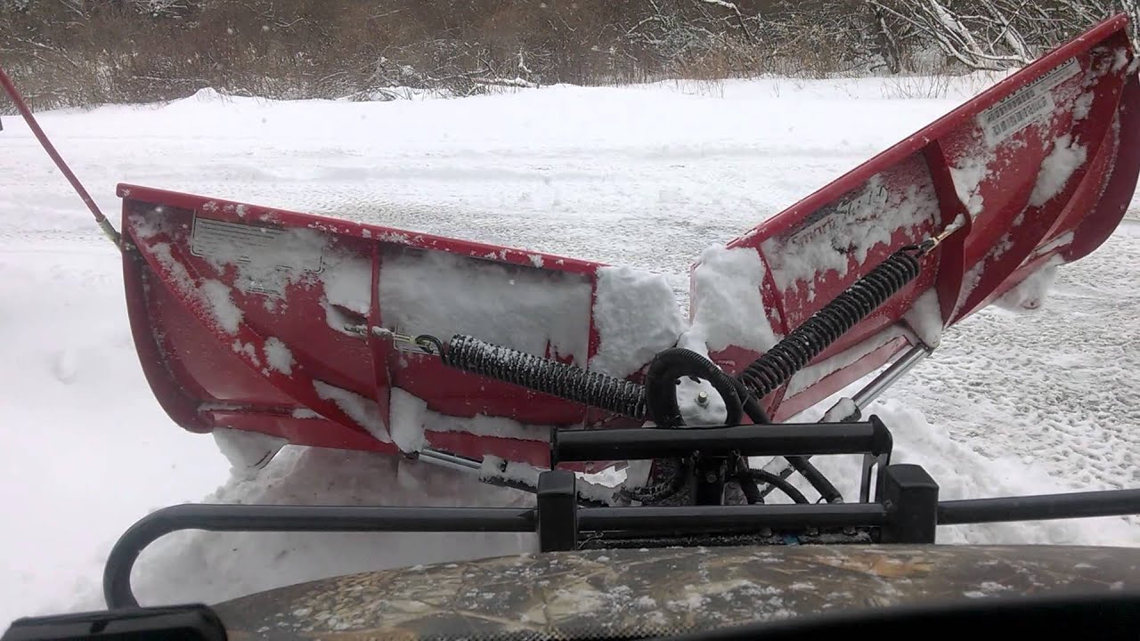 Kubota rtv 1100 w/Boss VPlow YouTube