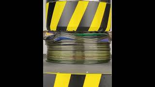 Best crushing video hydraulic press experiment cutting satisfying video shorts #press #asmr